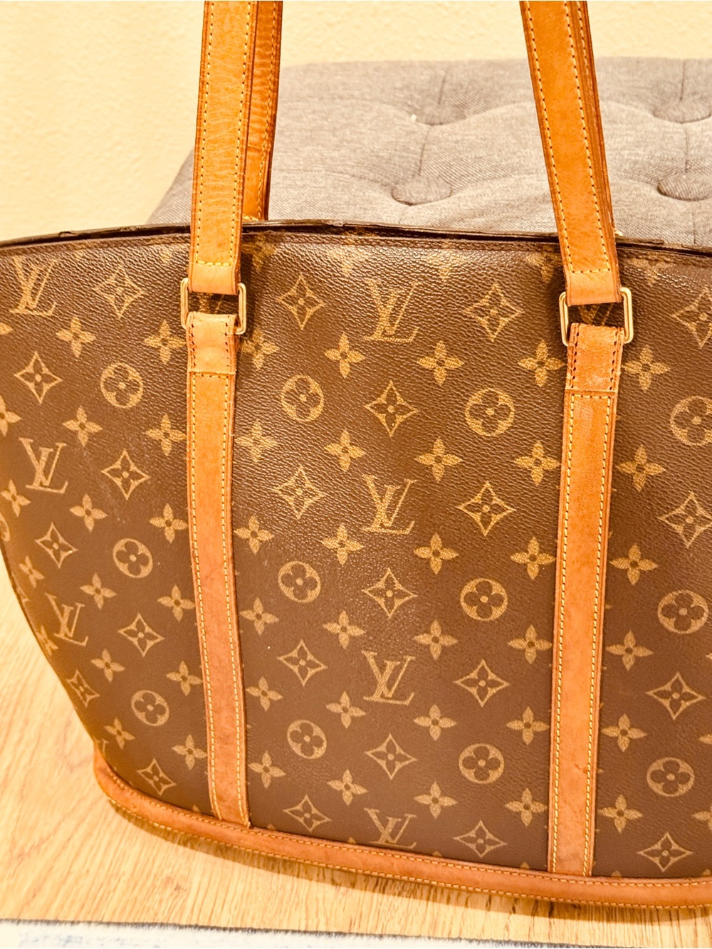 Louis Vuitton Monogram The Babylon Brown and Tan Tote bag - Picture 16 of 16